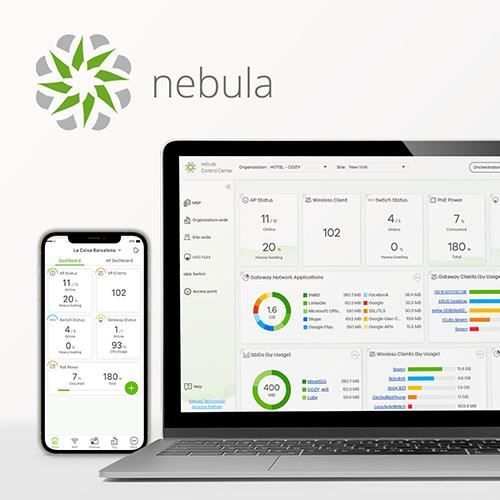 Zyxel Point daccès véritablement WiFi 6 AX1800 (802.11ax bi-Bande), 1,77 GB/s avec ODFMA et Double antenne MU-MIMO 2x2, contrôlable