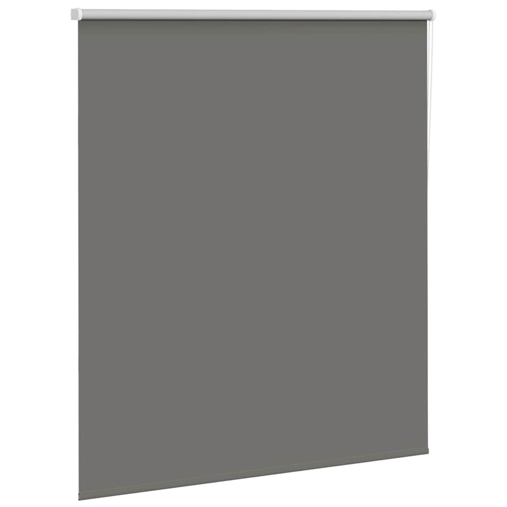 Roleta Zaciemniająca Szara 135X175Cm Szerokość Tkaniny 131,6Cm