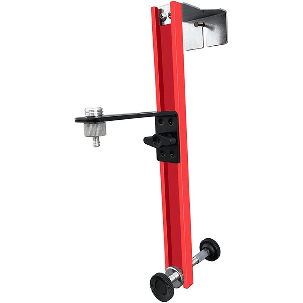ViaGasaFamido Level Bracket Adjustable Height Leveling Wall Mount Aluminium Alloy Bracket Multifunctional Telescopic Rod Infrared Level Lifting
