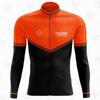 Leichte Herren-Fahrradjacke Atmungsaktiv Langarm Road MTB Outdoor Sportbekleidung