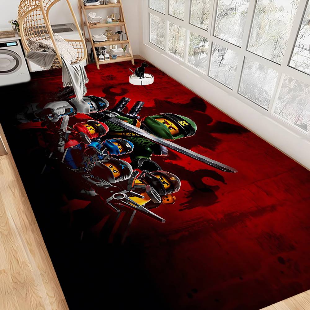 

Cartoon N-Ninjago Room Mats Anti-slip Absorb Water Long Strip Cushion Bedroon Mat Household Carpets 50x80cm