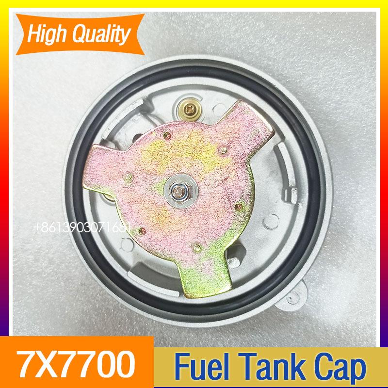7X7700 Fuel Tank Cap for E320D 312D 313D Excavator Locking Fuel Tank Cap