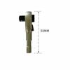 2-in-1 Hex Mini Ratchet Wrench Two-way High Precision Hex Bits Adapters Portable 1/4 Inch Drive Ratchet Adapter