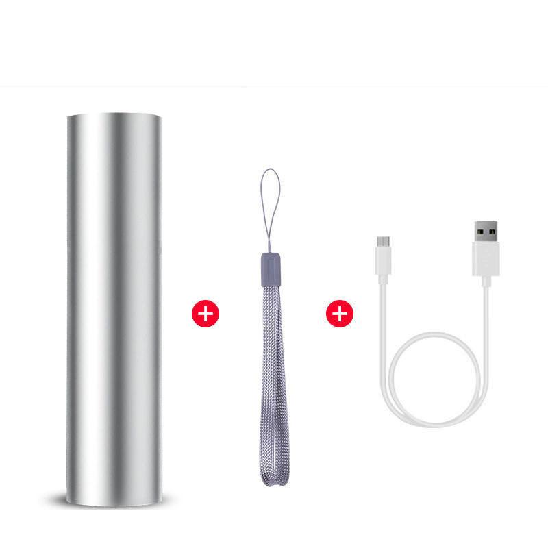 Mini Telescopic Zoom Flashlight 3 Light Mode Torch USB Rechargable Waterproof Powerful Flashlights Outdoor Portable Torch Lamp