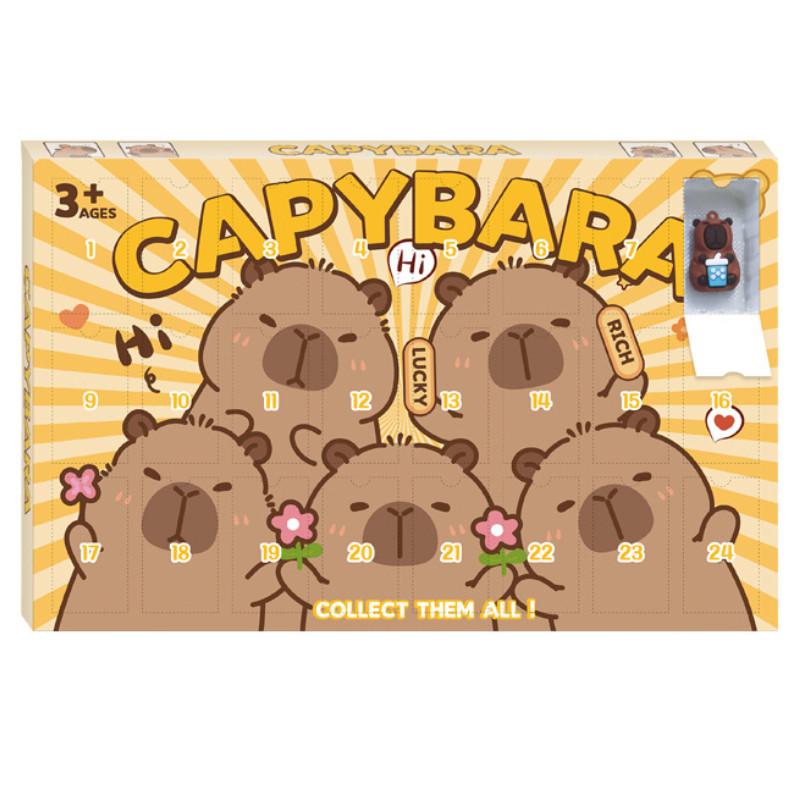 

Обратный отсчет Рождественские Капибары Календари Блайнд Бокс Игрушечные Фигурки Подарок Декоративный