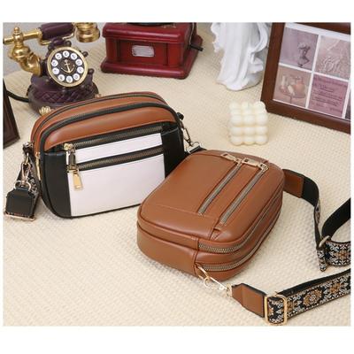 Lightweight Luxury Bags for Women  Small Crossbody Bag  Double Zipper  Portable Shoulder Bag  Fashion  Travel Bags