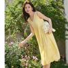 Vestido Midi Cami Solto Elegante de Verão para Mulheres Mokana