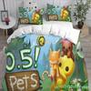 Copripiumino Set Biancheria da Letto Wobbly & Life Singolo Gemello Matrimoniale Queen King Size Trapunta Copri Letto Anime Federa 2-3 Pezzi Set