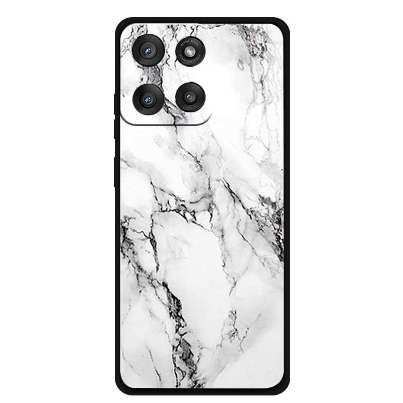 For Motorola Edge 60 Stylus Case Marble Painted Silicone Back Cover Case for Edge 60 Stylus Case Back Coque Edge 60 Stylus Cases