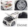 1/32 Lexus LS500H Hračka pro děti Odlévaný miniaturní model Natahovací Otevíratelné dveře Zvuk a světlo Sběratelský Dárek pro chlapce