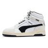 Puma Slipstream Mid Heritage Leder Sneaker Unisex Sneaker Schwarz Weiß Grau 386545-03