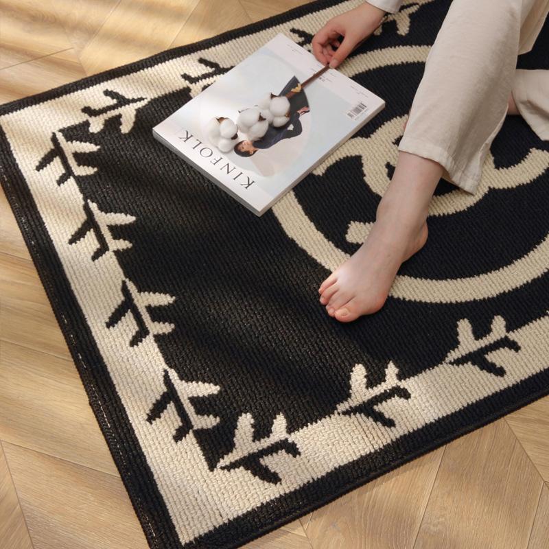 New Chinese High-end Entry Mat Entry Door Mat Living Room Entryway Bed Rug Doorway Foot Mat Resistant To Dirty Household