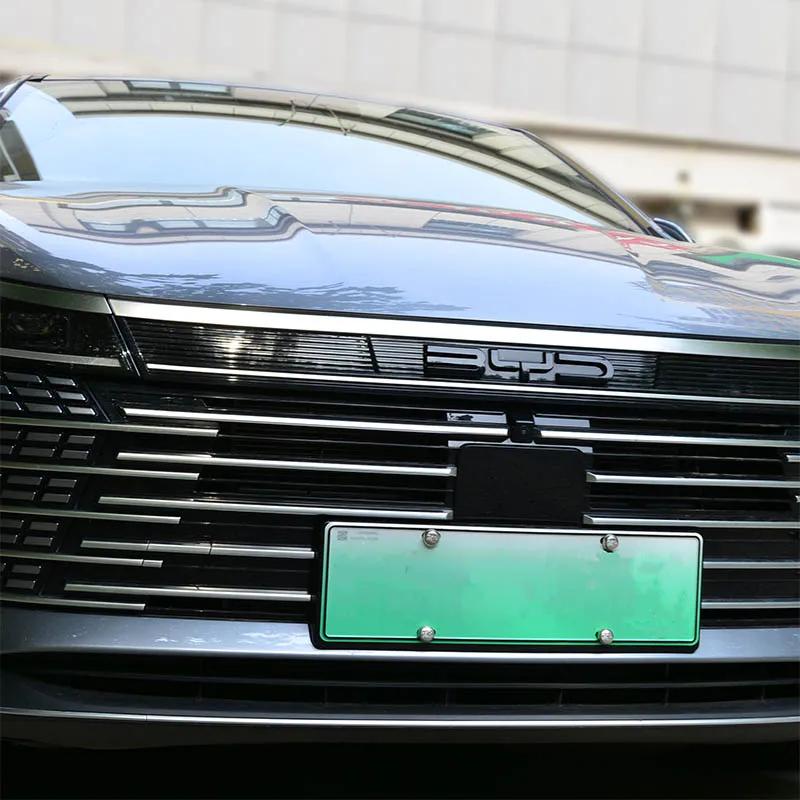 For BYD Chazor seal 5 DM-i BYD King 2024 2025 Car Front Emblem Blackening Badge Decal Black Modification Sticker