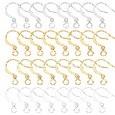 20Pcs Copper Hook Charm Jewelry Findings for DIY Earring Jewelry Craft Making