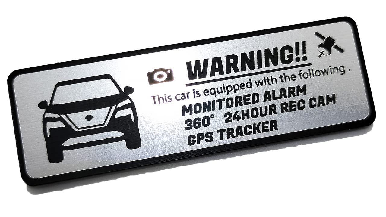 

Honami Works Новый T33 X-Trail X-TRAIL Эмблема безопасности 24-часовое наблюдение Видеорегистратор GPS-трекер Наклейка