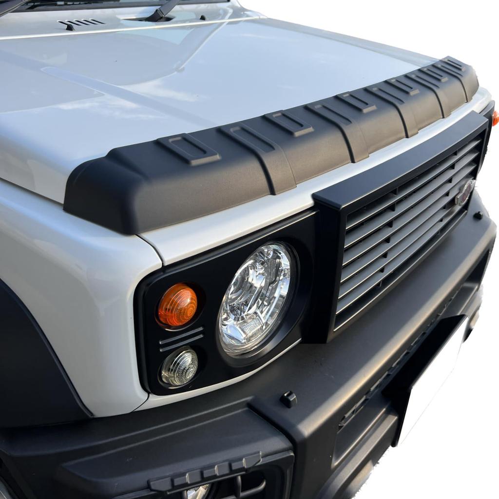 Suzuki Jimny 2018+ 3/5-Door Front Windshield Black Warrior Sand & Gravel Deflector Exterior Parts