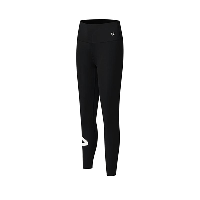New FILA Fitness Leggings Women's Pitch Black A51W521601F-BK