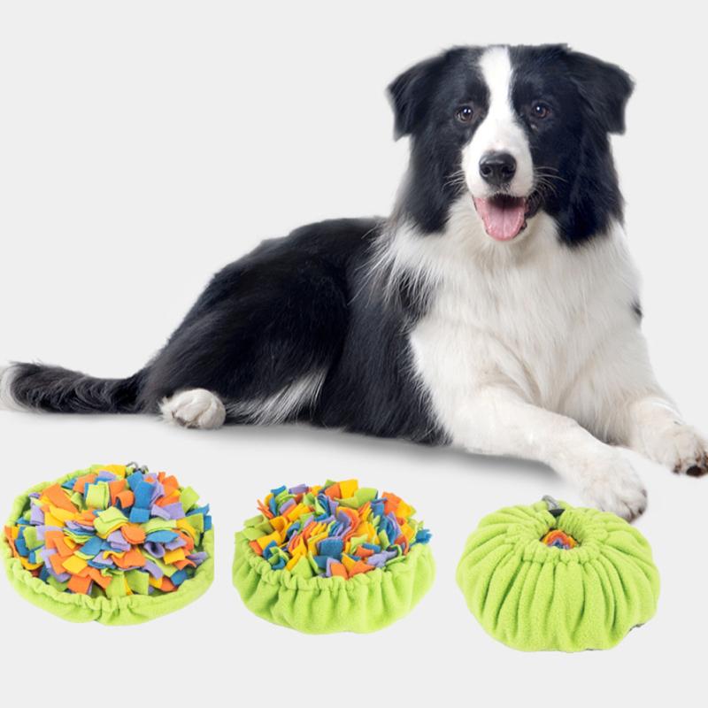 Pet Snuffle Mat Multifunctional Dog Slow Food Sniffing Pad Polar Fleece Interactive Foraging Puzzle
