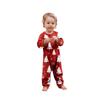 Druck Niedliches Familien-Set Pyjamas, Hauskleidung, Familien-Set Langarm-Oberteil Hosen-Set