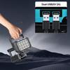 Double Carry Handles Work Light for Makita 18V Battery Flashlight Portable LED Lamp Cordless Floodlight With USB Charging P X5T8
