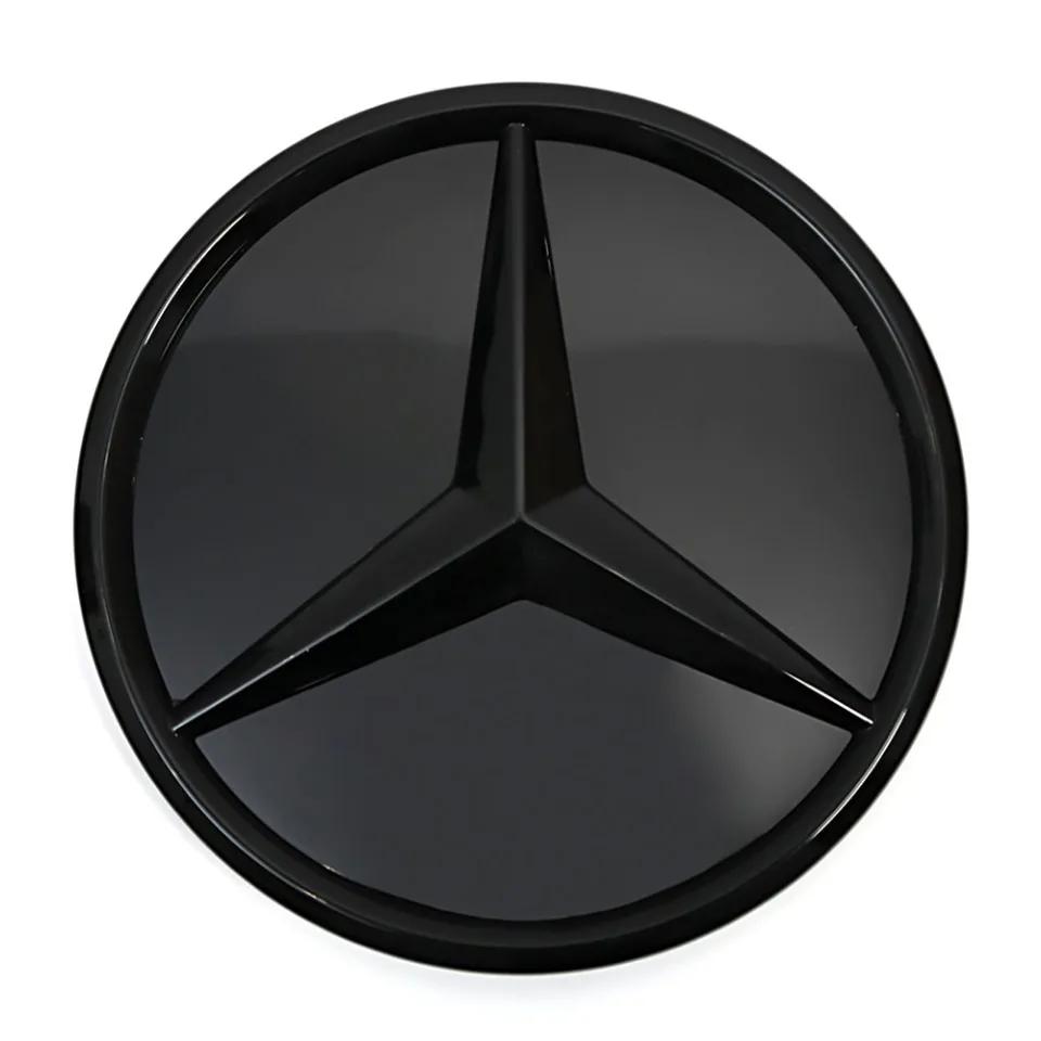 AABGV1 1pcs Badge 3D Front Embelm  for Mercedes benz AMG A B C E CLA CLS SLK GL  GLK GLA G R V VITO GLE GLC GLS