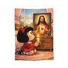 Mafaldas Good Night Sleep Blanket Cover Inspirational Quote Flannel Throw Blankets Air Conditioning Printed Soft Warm Bedspread