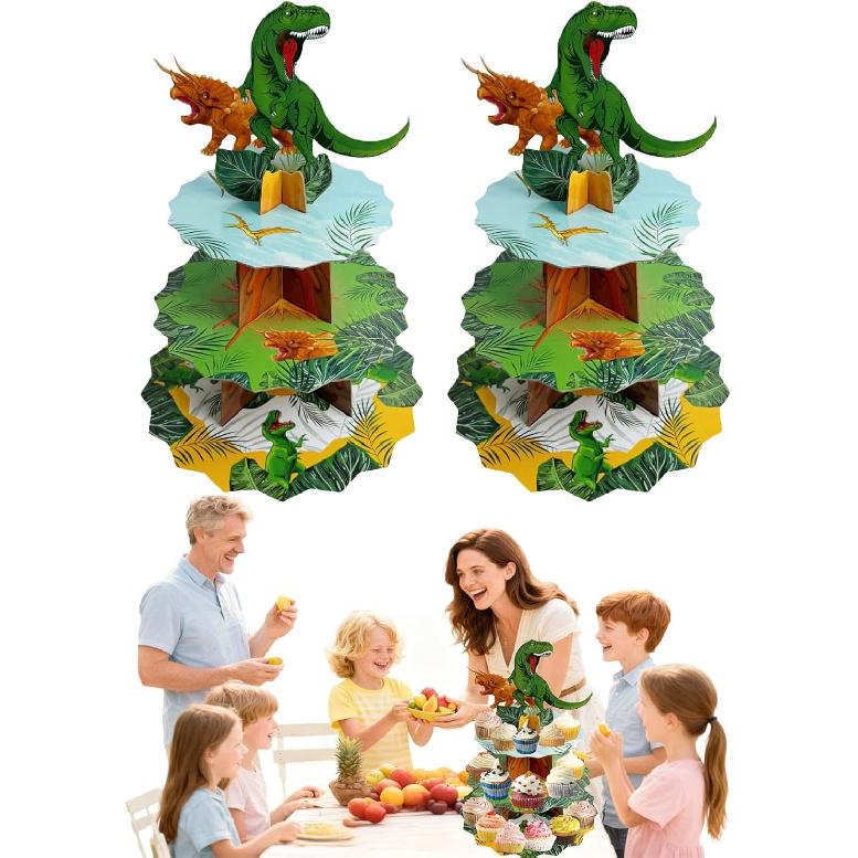 3 Tier Butterfly Cupcake Stand,Suitable for Butterfly Themes – Easy to Assemble& Reble(1Butterfly)