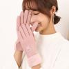 Driving Velvet Riding Thickened Rabbit Gloves Plush Gloves  Mittens Women Mittens