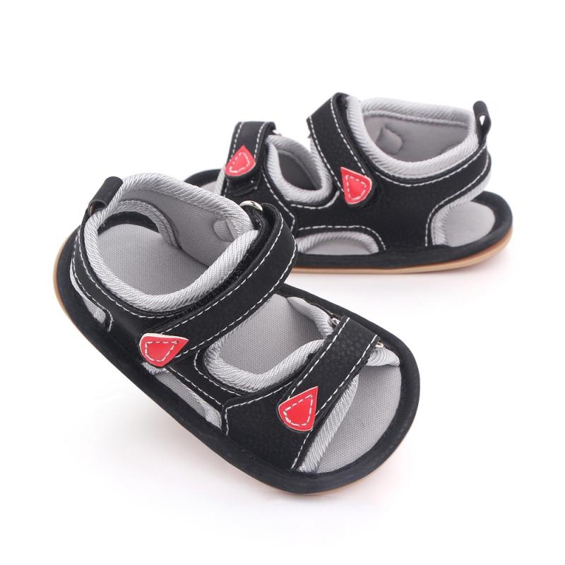 Baby Boy Girl Hollow Breathable Sandals Toddler Rubber Sole Anit-slip Walkers Shoes