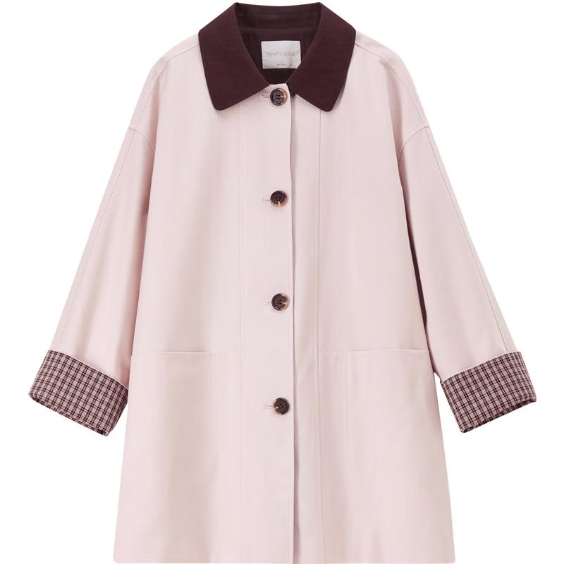 Shangdu Bila Spring Cotton Lyocell Trench Coat
