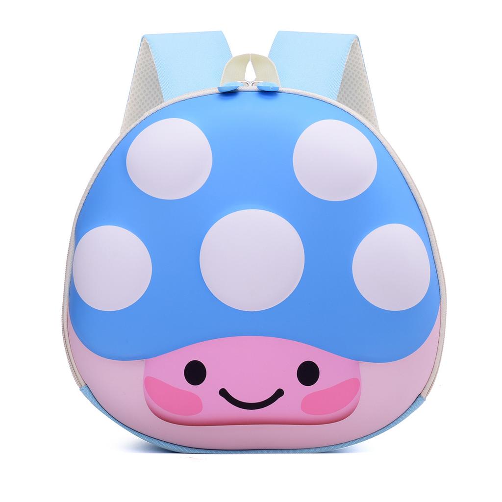 Zaino per la scuola Zaino per bambini a guscio rigido Cartone animato piccolo fungo Zaino per la scuola materna Zaino per bambini leggero e carino Zaino alla moda