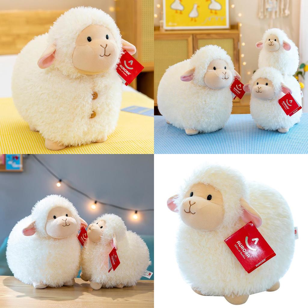 Plush Lamb Soft Toy With Hand Warmer For Kids Gift And Bedroom Decor