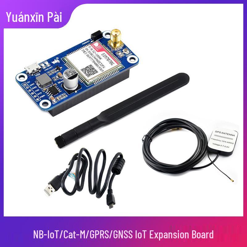 Raspberry Pi Expansion Board with SIM7070G: NB-IoT/Cat-M/GPRS/GNSS, Global Compatibility