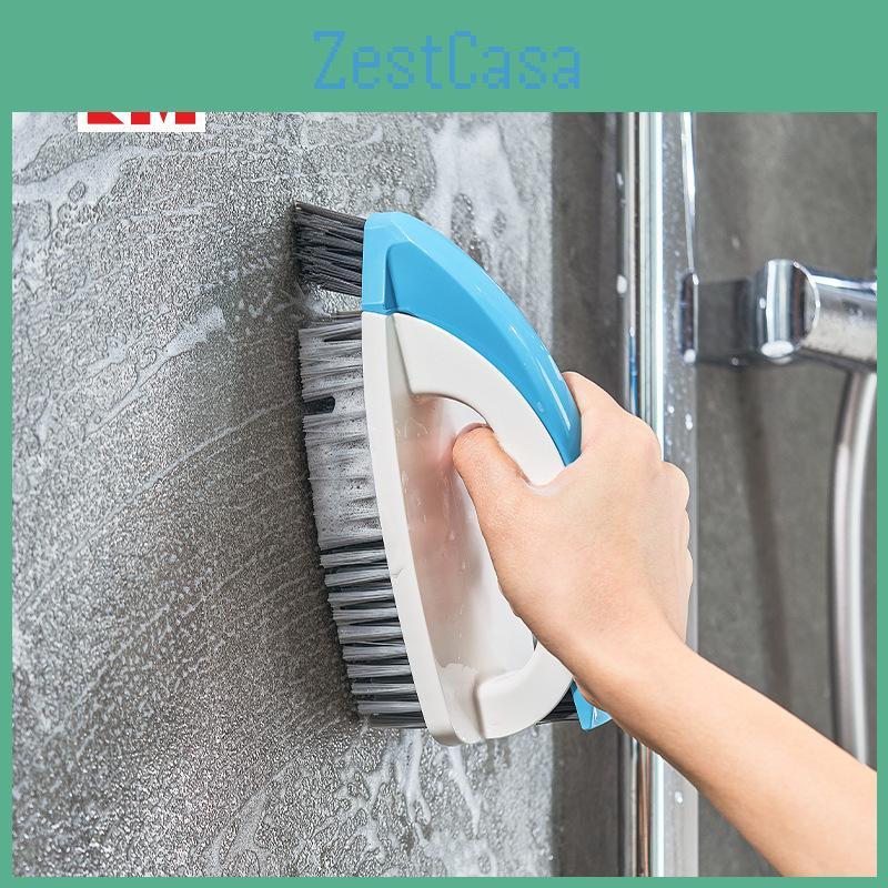 Floor Plastic Brush For Bathroom And Gap Cleaning With Bristles Sturdy