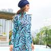 2023 Women's Printed Modest Swimsuit Burkini