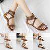 Metallic Sandals For Women Fashion Summer Women Casual Sandals Ladies Flat Beach Shoes Sandals For Woman