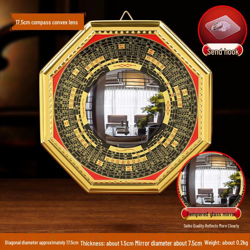 Wypukłe lustro Bagua Tai Chi do dekoracji domu i sklepu