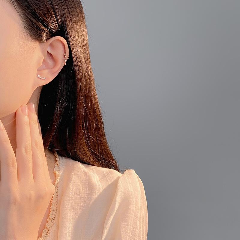 Cercei Zâmbet Femei Coreene Temperament Handmade Creativi Eleganți