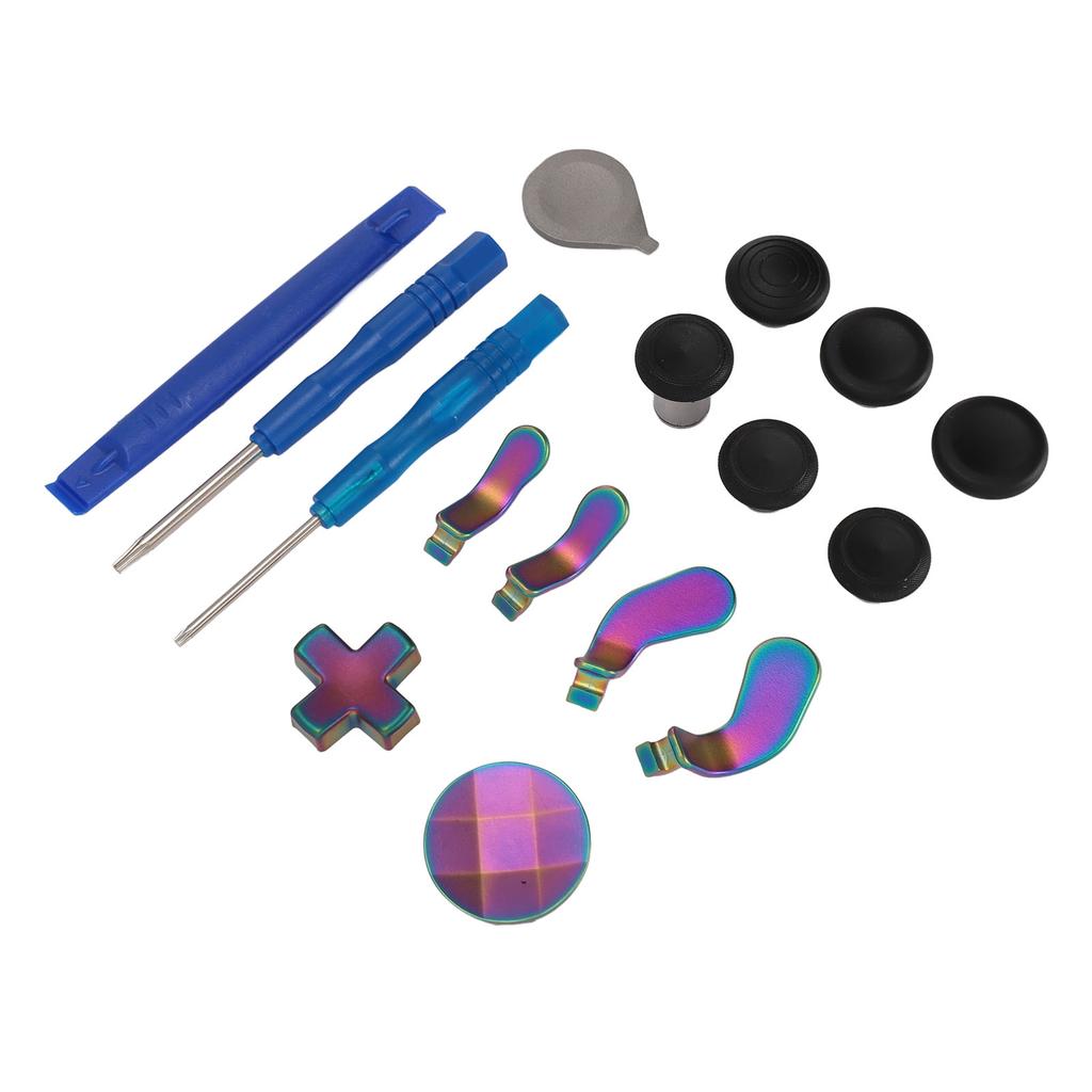 13 In 1 Metal Thumbsticks for Xbox One Elite Series 2 Controller Metal Mod 6 Swap Joysticks 4 Paddle