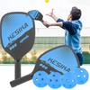 Non-slip Pickle Paddles Rackets Set Poplar Pickleball Paddles Racquet Sports Pickle Paddles  Child