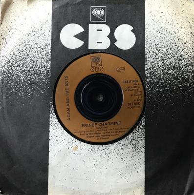 7inch Record ADAM & THE ANTS - Prince Charming CBSA1408 CBS 1981 UK Rock Used