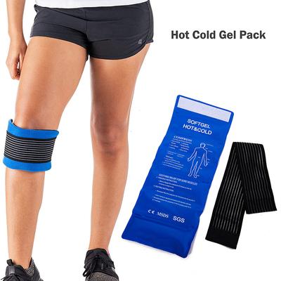 1Pcs Reusable Cold Gel Pack For First Aid Sports Muscle Pain Ice Heat Pad
