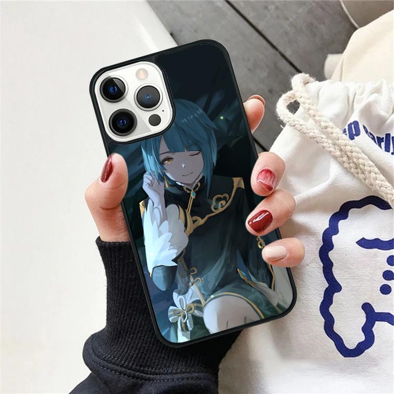 

Genshin Impact Xingqiu Phone Case For iPhone 17 Air 15 16 Cover 11 13 14 Pro Max 12 Plus Max Fundas iPhone 16e