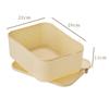 Folding Storage Box Storage Cabinet With Wheels Multifunctional Box With Pulley Household Sorting Wardrobe Organizer Container