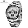 PAGANI DESIGN 40MM New V2 Gold Brown Color Dial Classic Luxury Men Quartz Watch VK63 Sapphire Retro Chronograp Watches for men