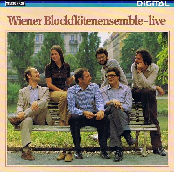 LP Record WIENER BLOCKFL?TENENSEMBLE - Live 642896 Telefunken 1982 Germany Classical Used