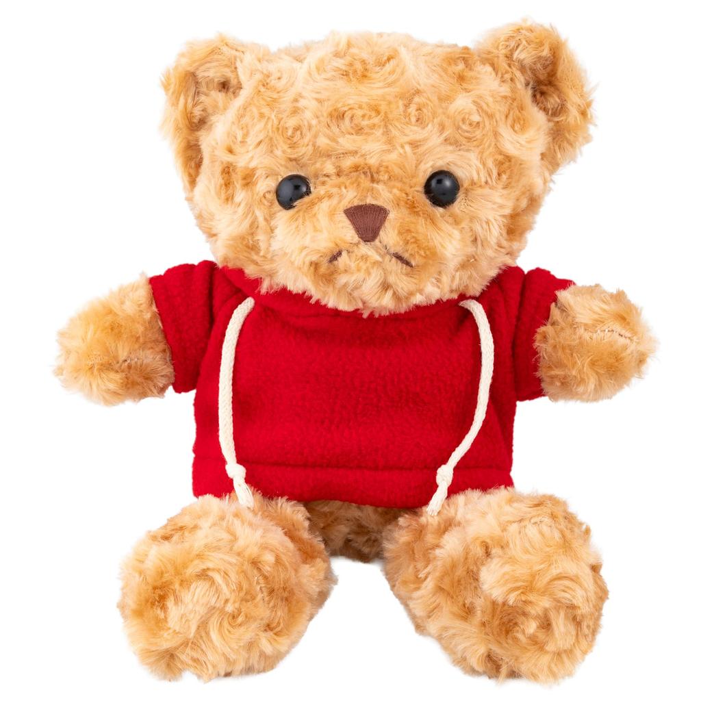 And3 Fluffy Bear Hoodie Red 847011 Q-FLA