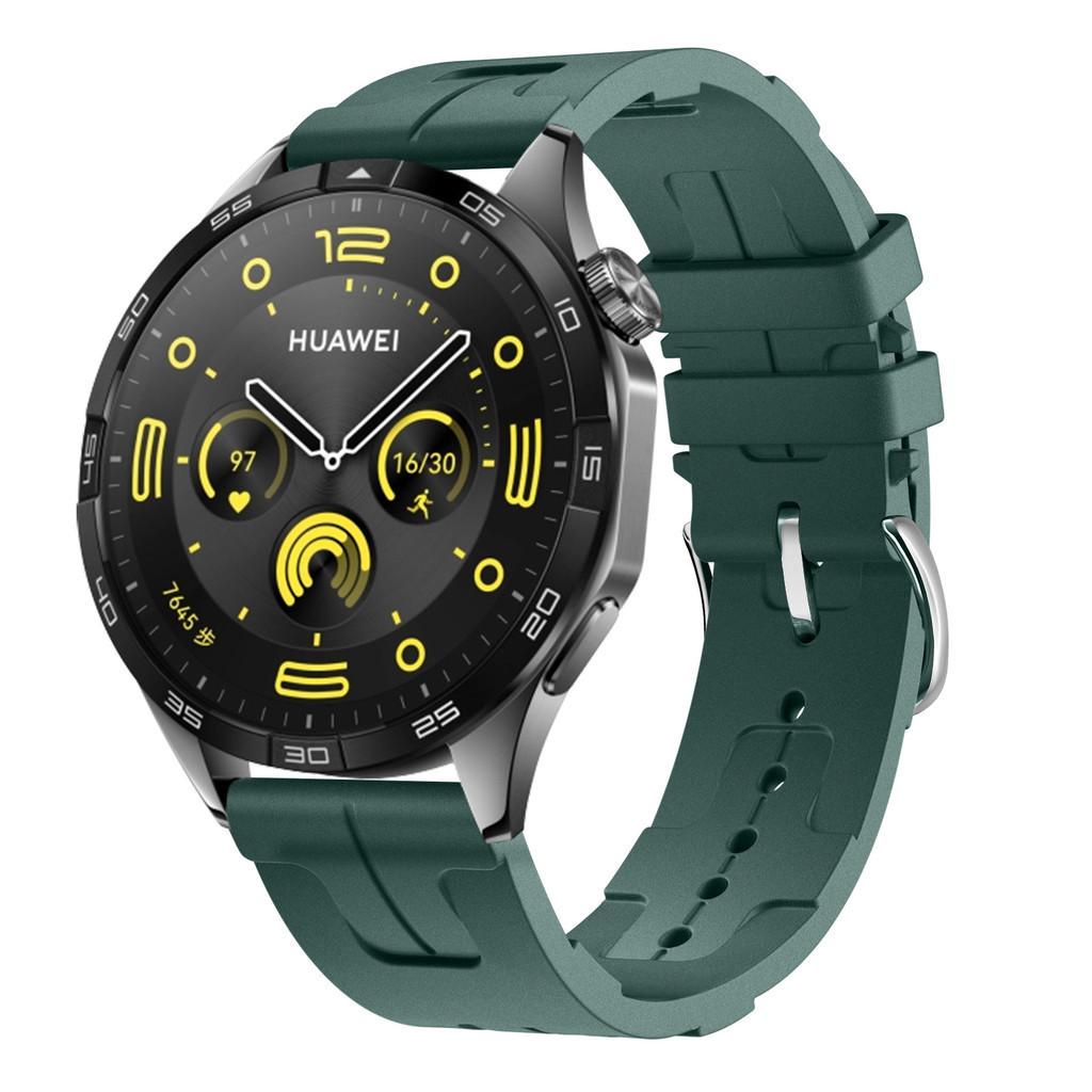 Bracelet de montre en silicone pour Huawei Watch GT 4 GT4 Bracelet de remplacement GT2 Pro GT3 Pro 46 mm GT 2e Bracelet de montre
