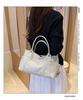 Women's Retro Trendy Large Capacity Boston Bag - Versatile Casual Shoulder Crossbody & Handheld Bag