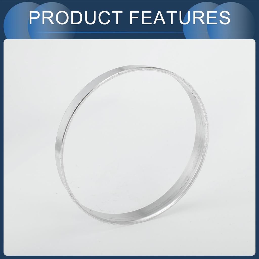 INFINAUTO Hub Centric Rings 72.56mm Inner to 73.1mm Outside Diameter Vehicle Wheel Hub Rings Aluminum Alloy 4pcs